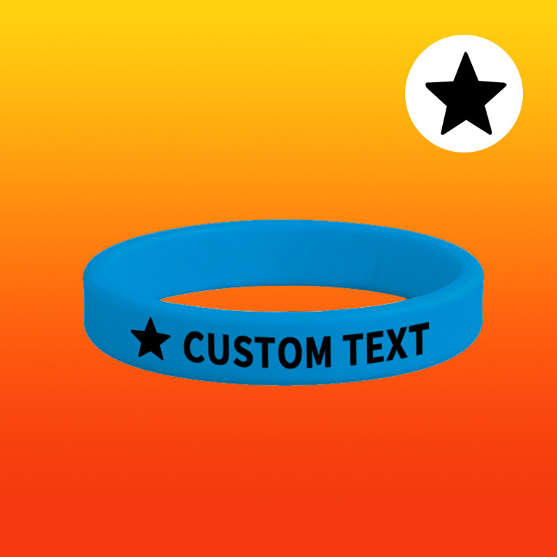 28pc Custom Silicone Bracelets Set, Personalised Gift